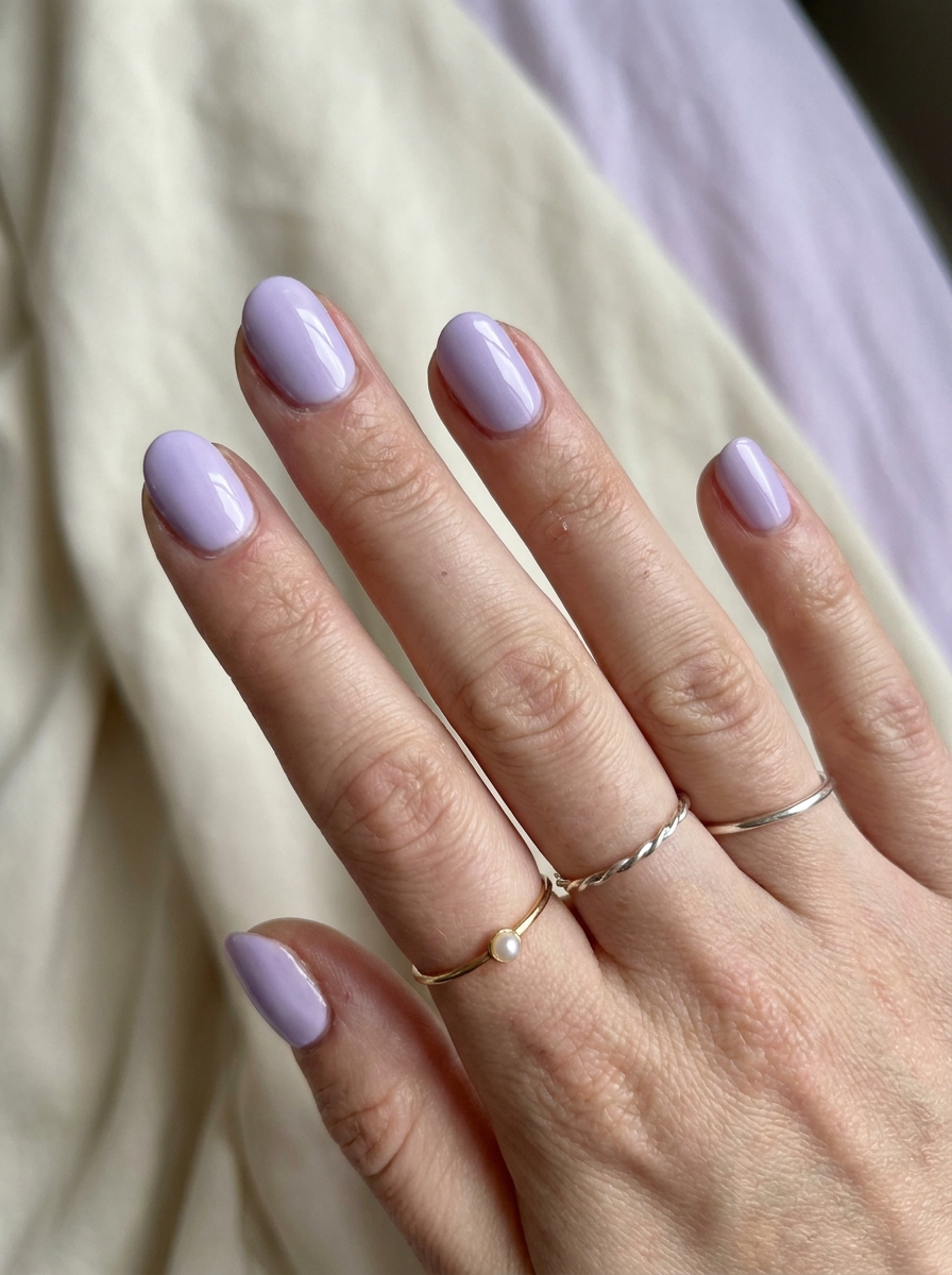 Lavender Ovale Nägel als Ovale Nägel Inspiration 2026